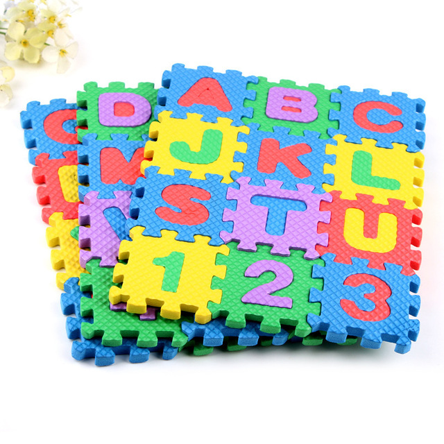 Foam Letter And Number Mats